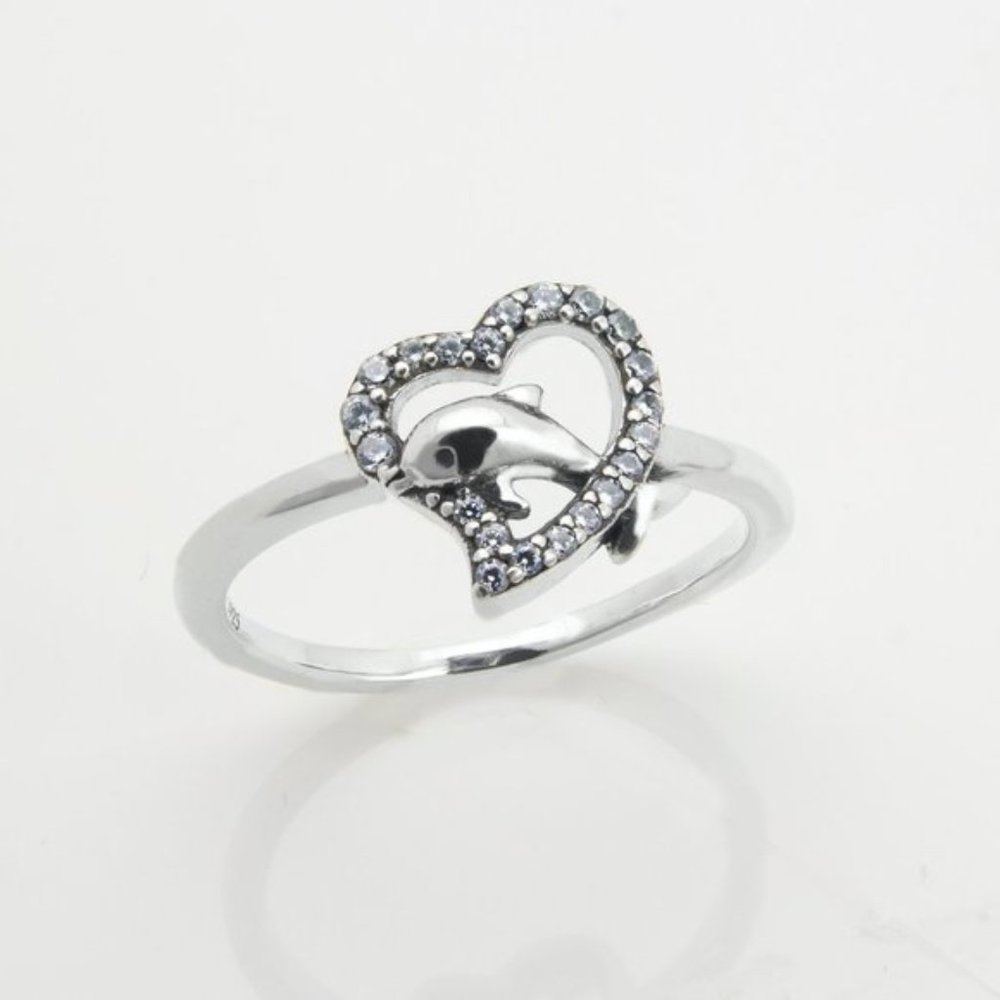 Dolphin Sterling Silver Ring
